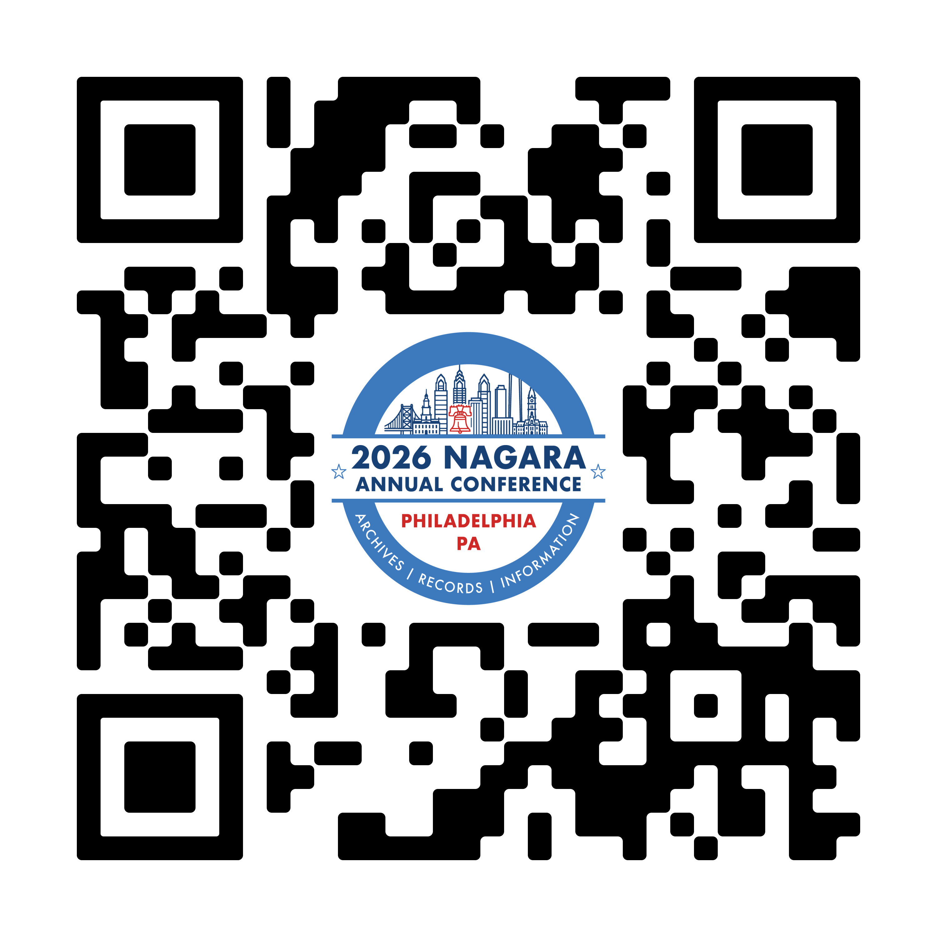 QR code to download the 2026 NAGARA Conference Mobile App