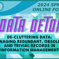2024 Spring Online Forum: Data Detox
